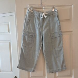 Ralph Lauren Light Blue Cargo Shorts with Drawstring
